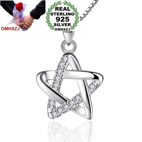omhxzj wholesale fashion hollow pentagram woman girl gift zircon 925 sterling silver pendant charms pe101 ( no chain necklace )
omhxzj wholesale fashion hollow pentagram woman girl gift zircon 925 sterling silver pendant charms pe101 ( no chain necklace )
