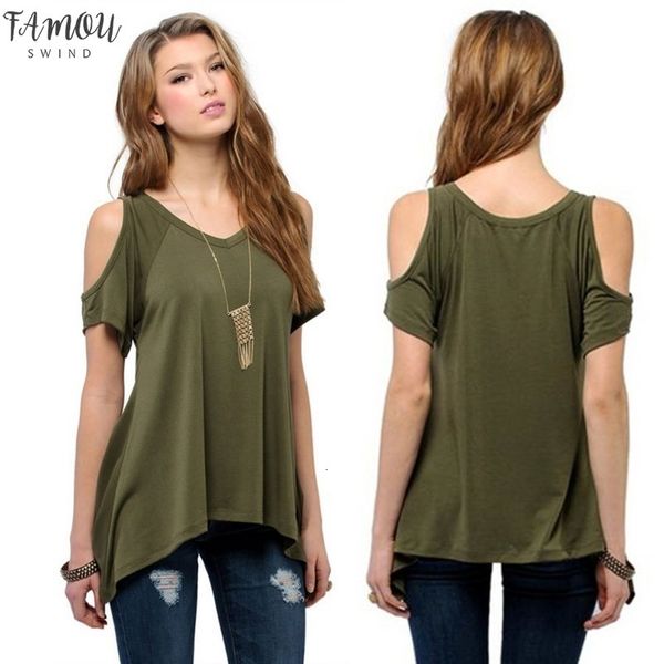 2020 summer fashion womens cotton off shoulder casual loose short sleeve solid t shirt lady plus size party v neck top, White
2020 summer fashion womens cotton off shoulder casual loose short sleeve solid t shirt lady plus size party v neck top, White