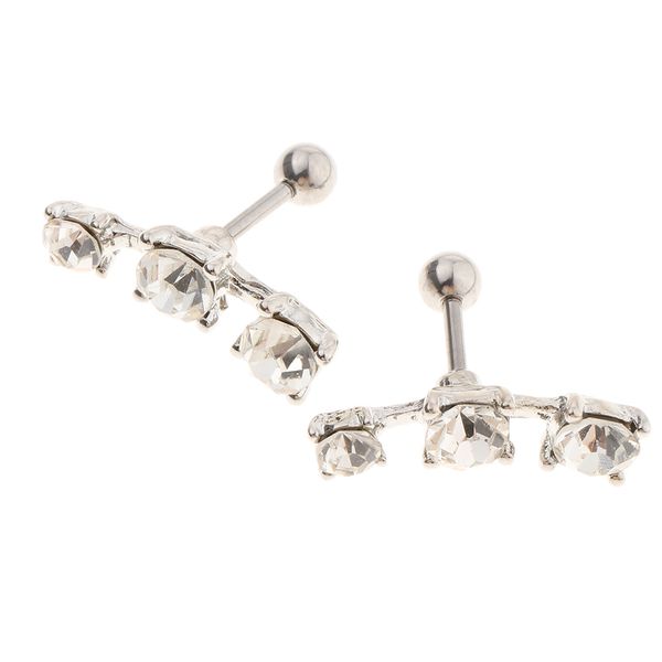 stainless steel stud earrings helix ear studs crystal tragus ear piercing bar barbell jewelry, Slivery;golden
stainless steel stud earrings helix ear studs crystal tragus ear piercing bar barbell jewelry, Slivery;golden