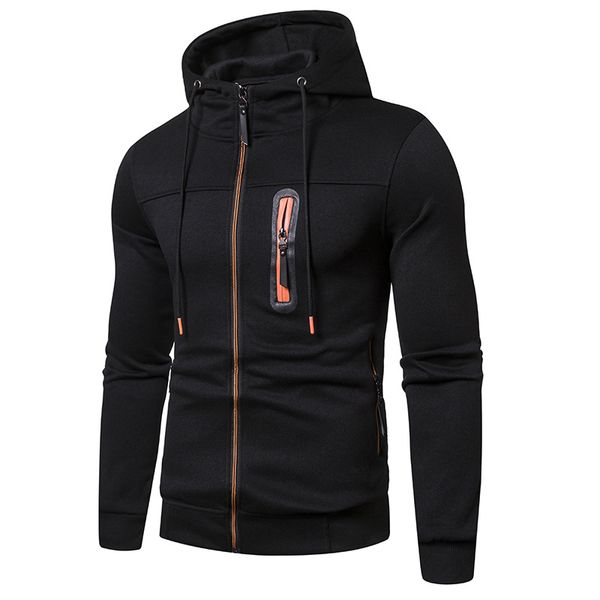 simple hooded zipper mens hoodies sport fitness men designer clothing fashionable casual long sleeve male sweatshirts, Black
simple hooded zipper mens hoodies sport fitness men designer clothing fashionable casual long sleeve male sweatshirts, Black
