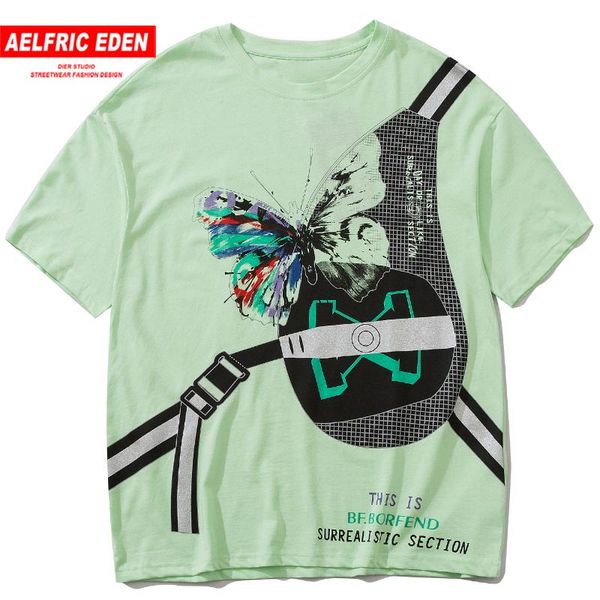 aelfric eden false ribbons butterfly print hip-hop t-shirts men 2020 summer streetwear tshirts casual cotton loose short-sleeve, White;black
aelfric eden false ribbons butterfly print hip-hop t-shirts men 2020 summer streetwear tshirts casual cotton loose short-sleeve, White;black