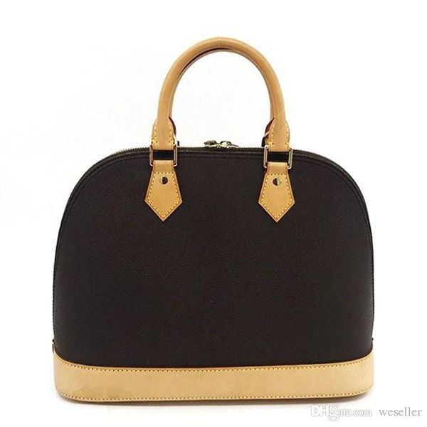 alma bb shell bag leather shoulder bags classic damier women famous brand designer handbags check bag m53151 
alma bb shell bag leather shoulder bags classic damier women famous brand designer handbags check bag m53151