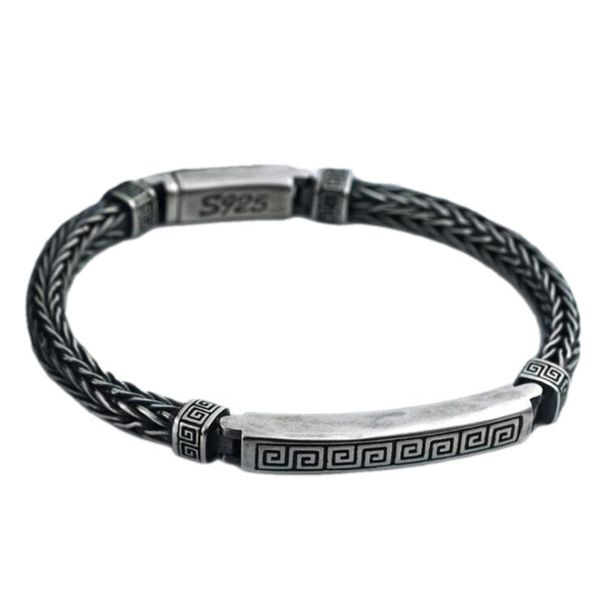 2020 new real solid s925 pure silver patterned hand-woven men bracelet personalized new fashion thai silver bracelet for men, Golden;silver
2020 new real solid s925 pure silver patterned hand-woven men bracelet personalized new fashion thai silver bracelet for men, Golden;silver