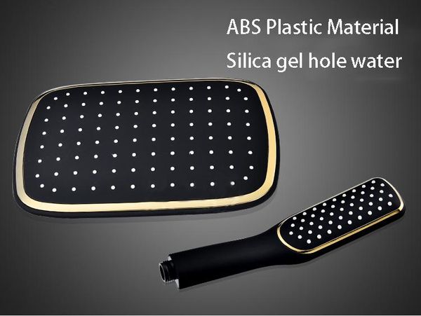 5 styles square gold and black white color waterfall shower head high qualtiy shower overhead hand spray
5 styles square gold and black white color waterfall shower head high qualtiy shower overhead hand spray