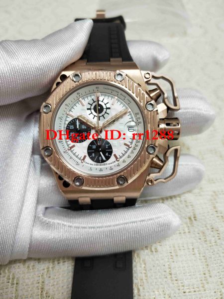 3 color watch royal oak offshore vk quartz movement chronograph working gold rubber strap white dial mens watches wristwatches, Slivery;brown
3 color watch royal oak offshore vk quartz movement chronograph working gold rubber strap white dial mens watches wristwatches, Slivery;brown
