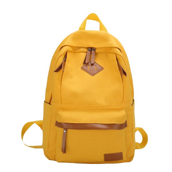 ocardian fashion women's pure color bag canvas durable backpack large capacity bags package mochila feminina jul19
ocardian fashion women's pure color bag canvas durable backpack large capacity bags package mochila feminina jul19