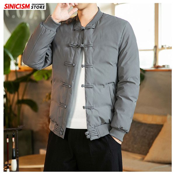 men's jackets sinicism store winter thicken jacket mens streetwear chinese style 2021 autumn vintage warming coats, Black;brown
men's jackets sinicism store winter thicken jacket mens streetwear chinese style 2021 autumn vintage warming coats, Black;brown
