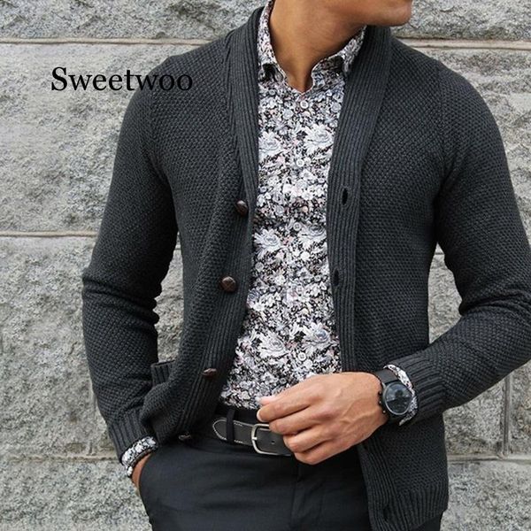 2020 new men's slim fit turn down collar cardigan outerwear male solid color knitted cardigans autumn casual sweaters knitwear, White;black
2020 new men's slim fit turn down collar cardigan outerwear male solid color knitted cardigans autumn casual sweaters knitwear, White;black