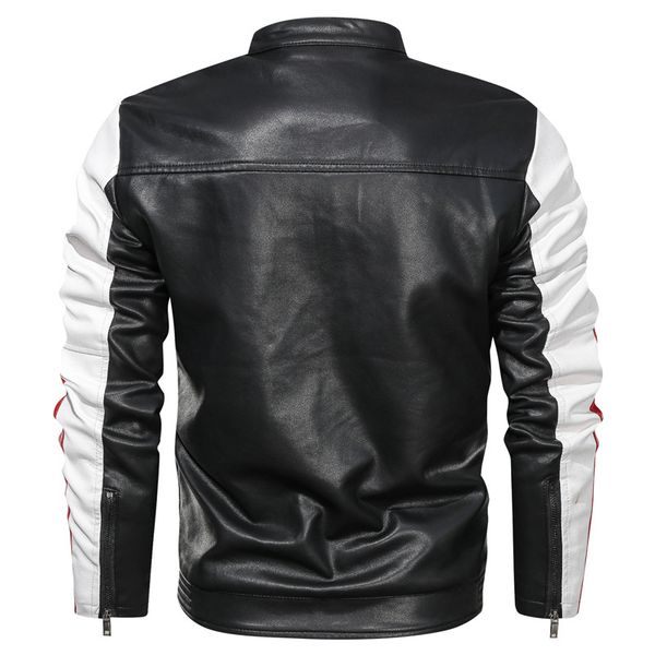 мытье смешанных цветов aliexpress новый стиль стенд воротник pu кожаное пальто мужские slim fit кожаные куртки casual leather coat, Black
мытье смешанных цветов aliexpress новый стиль стенд воротник pu кожаное пальто мужские slim fit кожаные куртки casual leather coat, Black