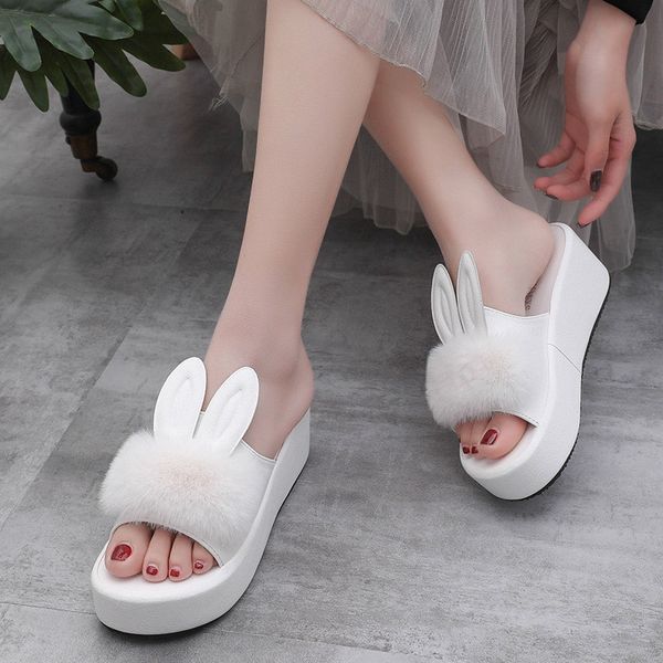 2020 women slippers ladies plush earsthick bottom open toe slip on woman shoes female casual comfort platform sandals, Black
2020 women slippers ladies plush earsthick bottom open toe slip on woman shoes female casual comfort platform sandals, Black