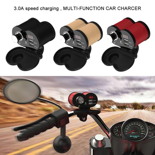 3.0 fast usb charger universal motorcycle electric vehicle multiplex function car charger with ceramic cigarette lighter
3.0 fast usb charger universal motorcycle electric vehicle multiplex function car charger with ceramic cigarette lighter