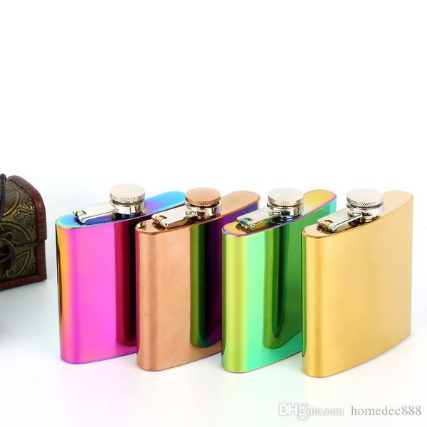 hip flask 20pcs 3 colors 6oz flagon jug rose gold rainbow colorful stainless steel wine glass whiskey water bottle wine glasses
hip flask 20pcs 3 colors 6oz flagon jug rose gold rainbow colorful stainless steel wine glass whiskey water bottle wine glasses