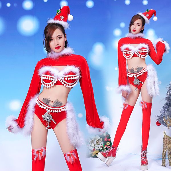 christmas ds costumes female dj nightclub festival pold dance nightclub gogo jazz costume women stage outfit women dt1691, Black;red
christmas ds costumes female dj nightclub festival pold dance nightclub gogo jazz costume women stage outfit women dt1691, Black;red