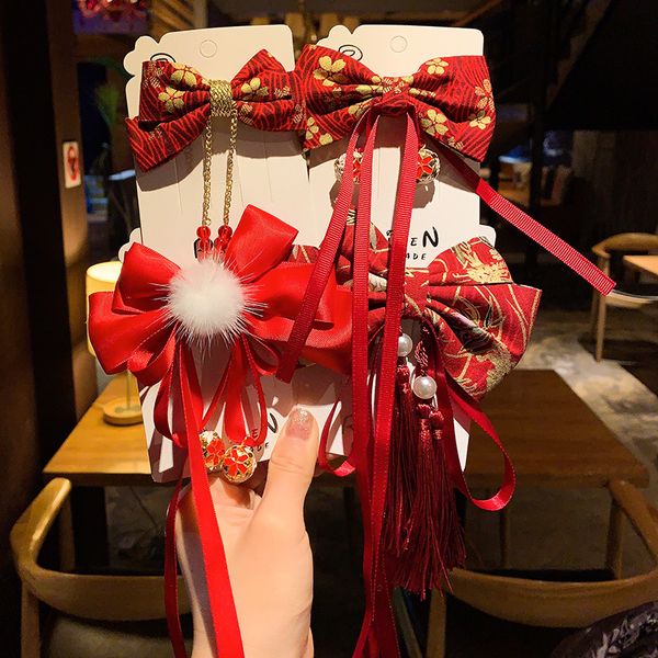 chinese style bowknot hair clips children lovely new year hairpins hair ornament retro red color tassel ribbon barrettes, Slivery;white
chinese style bowknot hair clips children lovely new year hairpins hair ornament retro red color tassel ribbon barrettes, Slivery;white
