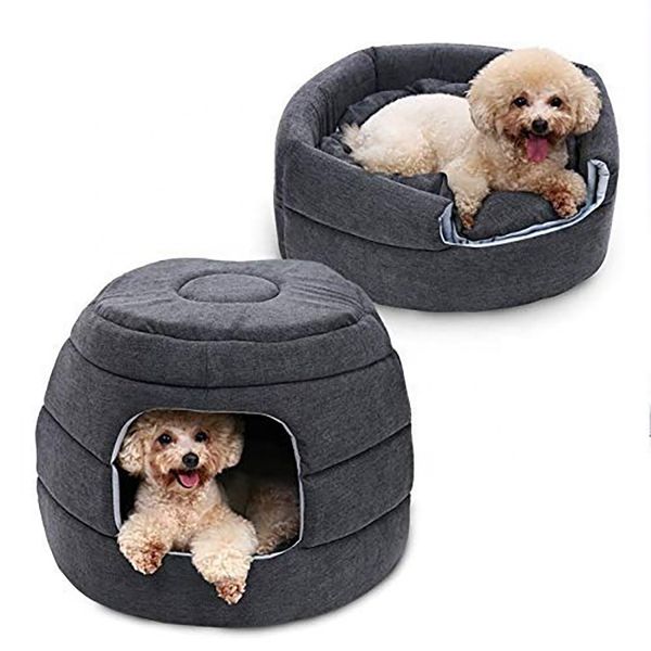 2 in 1 pet dog beds warm collapsible pet house luxury durable dog kennel cat tent cave
2 in 1 pet dog beds warm collapsible pet house luxury durable dog kennel cat tent cave