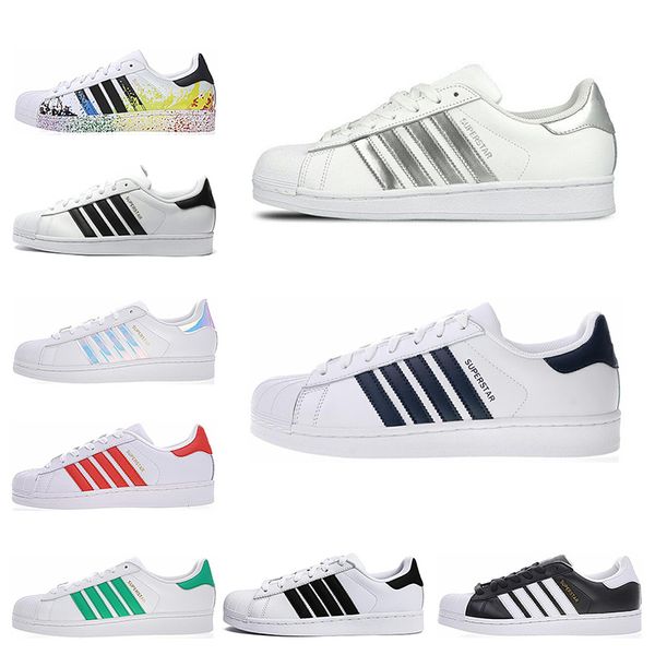 Hot sale Superstars White Black red Blue Gold Superstars 80s Pride Sneakers Super Stars Women Men Sport Casual Shoes size 36-44
Hot sale Superstars White Black red Blue Gold Superstars 80s Pride Sneakers Super Stars Women Men Sport Casual Shoes size 36-44