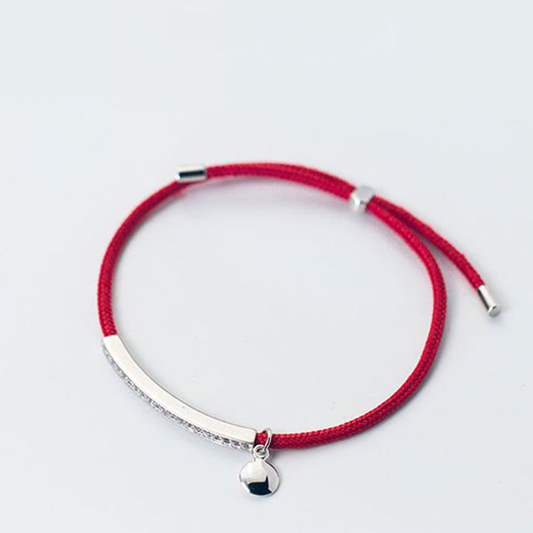 la maxza 925 sterling silver bracelet fashion stripe red line bracelet red thread string rope bracelets for women adjustable, Golden;silver
la maxza 925 sterling silver bracelet fashion stripe red line bracelet red thread string rope bracelets for women adjustable, Golden;silver