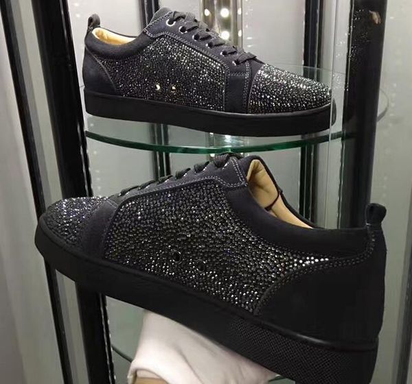 wholesal mens & women shoes red bottom sole sneakers party wedding shoes genuine leather high studded spikes s c19 02, Black
wholesal mens & women shoes red bottom sole sneakers party wedding shoes genuine leather high studded spikes s c19 02, Black