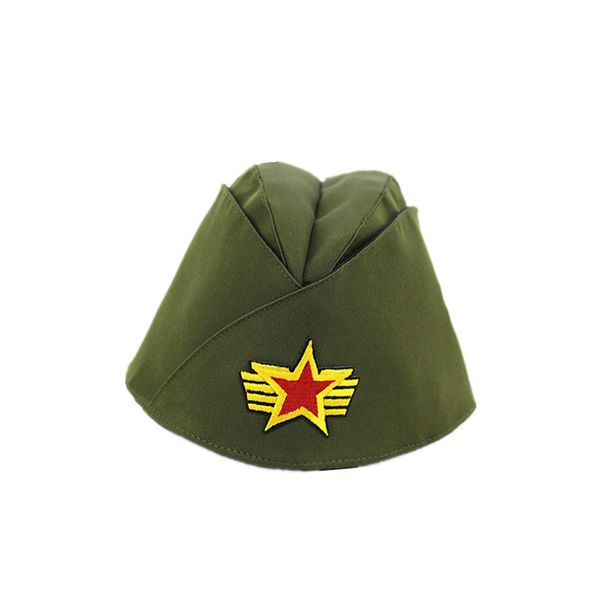 women miltary side cap foldable pilotka garrison army caps cosplay hat, Blue;gray 
women miltary side cap foldable pilotka garrison army caps cosplay hat, Blue;gray