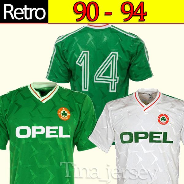 thailand 1990 1992 ireland retro soccer jerseys republic of ireland national team jersey 90 world cup football kit soccer shirt green, Black;yellow
thailand 1990 1992 ireland retro soccer jerseys republic of ireland national team jersey 90 world cup football kit soccer shirt green, Black;yellow