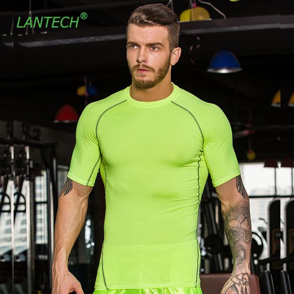 lantech men compression tights shirt running fitness exercise gym workout sports training soccer tees shirt, Black;blue
lantech men compression tights shirt running fitness exercise gym workout sports training soccer tees shirt, Black;blue