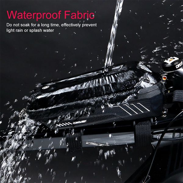 bicycle bag anti-pressure damping front bags cross-country mountain bike front beam bag on tube waterproof bags riding equipment
bicycle bag anti-pressure damping front bags cross-country mountain bike front beam bag on tube waterproof bags riding equipment
