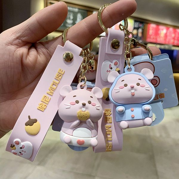 2020 new cute cartoon harney hamster keychains girl creative animal key chain bag pendant ccute mouse lovers small gift key rin, Silver
2020 new cute cartoon harney hamster keychains girl creative animal key chain bag pendant ccute mouse lovers small gift key rin, Silver