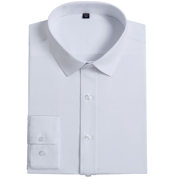 men's standard-fit bamboo fiber basic solid dress shirts soft comfortable formal business long sleeve thin easy care shirt, White;black
men's standard-fit bamboo fiber basic solid dress shirts soft comfortable formal business long sleeve thin easy care shirt, White;black