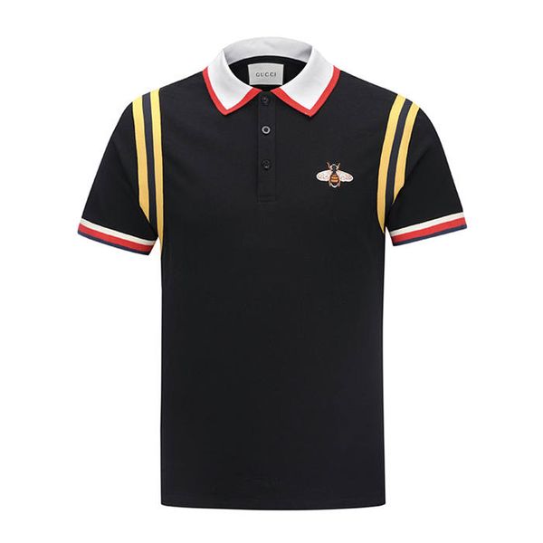 high-quality collar short sleeve t-shirt printed cotton male luxury fashion men's t-shirt leisure fashion medusa lapels, Black;brown
high-quality collar short sleeve t-shirt printed cotton male luxury fashion men's t-shirt leisure fashion medusa lapels, Black;brown