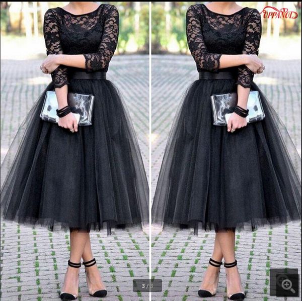 elegant a-line short prom dresses 2017 black lace three quarter sleeve scoop neck tea-length prom dress with sashes prom gowns sale
elegant a-line short prom dresses 2017 black lace three quarter sleeve scoop neck tea-length prom dress with sashes prom gowns sale