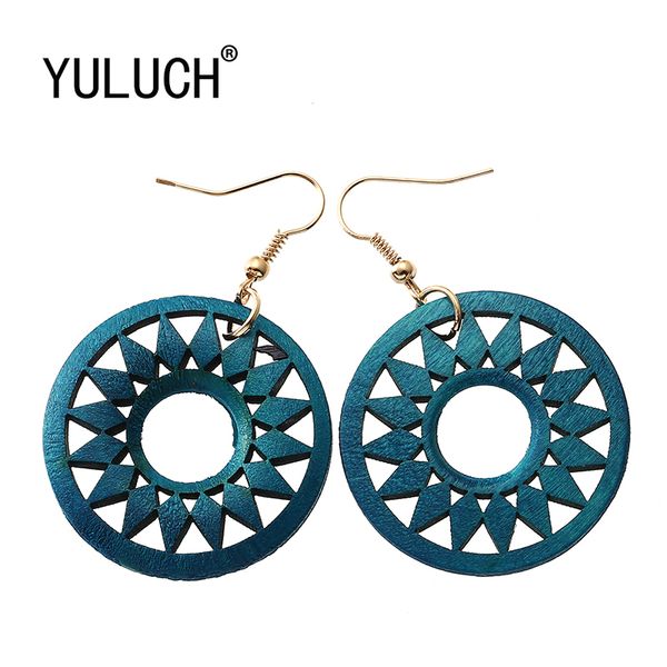 yuluch 1pair fashion indian africa wooden earrings for women ethnic long wood gear drop earring jewelry, Silver
yuluch 1pair fashion indian africa wooden earrings for women ethnic long wood gear drop earring jewelry, Silver