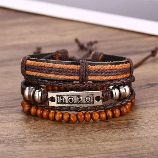 black leather bracelet punk trendy boho men weave wrap homme bracelets for women jewellery pulsera hombre erkek bileklik bijoux, Golden;silver
black leather bracelet punk trendy boho men weave wrap homme bracelets for women jewellery pulsera hombre erkek bileklik bijoux, Golden;silver