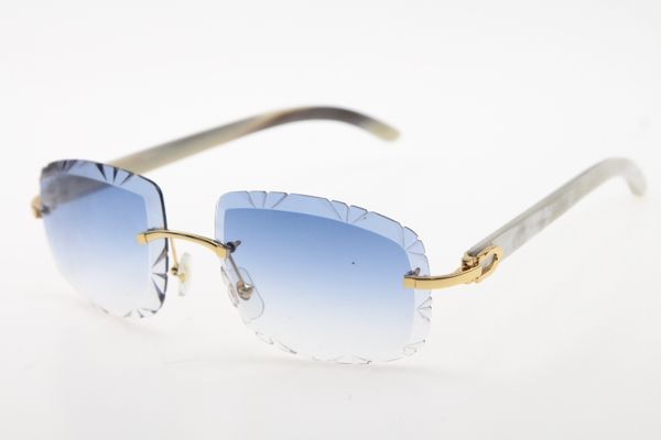 selling rimless glasses diamond cut white genuine horn buffalo horn sunglasses 3524012-b fashion metal glasses male and female, White;black
selling rimless glasses diamond cut white genuine horn buffalo horn sunglasses 3524012-b fashion metal glasses male and female, White;black