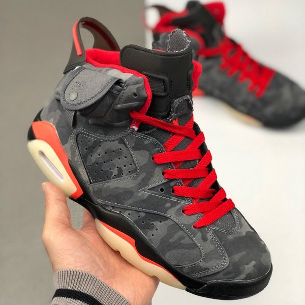 2020 new camo travis scotts cactus jack 6 washed denim 6s basketball shoes for men sports sneakers grey red mens trainers zapatos size13, White;red
2020 new camo travis scotts cactus jack 6 washed denim 6s basketball shoes for men sports sneakers grey red mens trainers zapatos size13, White;red