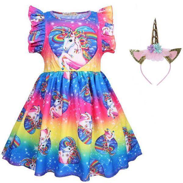 printing unicorn set princess sleeveless dress + headwear baby kids birthday party gown dress halloween unicorn easter costume, Red;yellow
printing unicorn set princess sleeveless dress + headwear baby kids birthday party gown dress halloween unicorn easter costume, Red;yellow