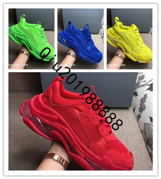 2020 fashion crystal bottom paris 17fw triple s mens designer sneakers vintage dad platform women luxury casual shoes sports trainers boots, Black
2020 fashion crystal bottom paris 17fw triple s mens designer sneakers vintage dad platform women luxury casual shoes sports trainers boots, Black