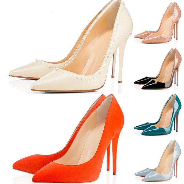 2020 luxury designer women shoes red bottom high heels 8cm 10cm 12cm nude black red leather pointed toes pumps dress shoes 35-42
2020 luxury designer women shoes red bottom high heels 8cm 10cm 12cm nude black red leather pointed toes pumps dress shoes 35-42