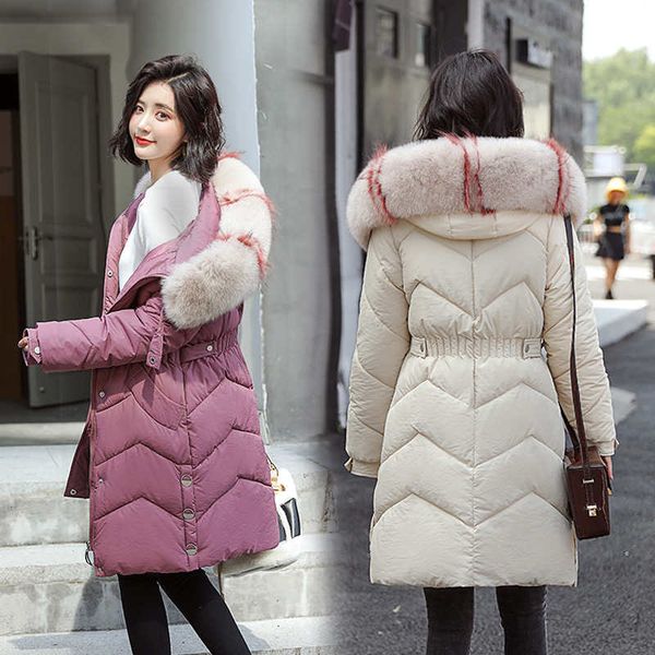 winter parkas for women /slim fashion designer winter coats long fur collar hooded outwear autumn winter warm female clothe m-3xl, Black
winter parkas for women /slim fashion designer winter coats long fur collar hooded outwear autumn winter warm female clothe m-3xl, Black
