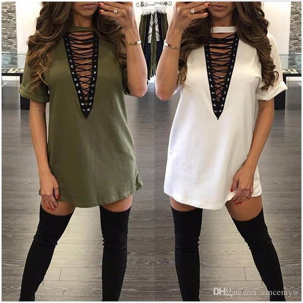 summer dresses woman clothes fashion short sleeve casual loose v neck t-shirt split plus size hollow out dress party club, Black;gray
summer dresses woman clothes fashion short sleeve casual loose v neck t-shirt split plus size hollow out dress party club, Black;gray