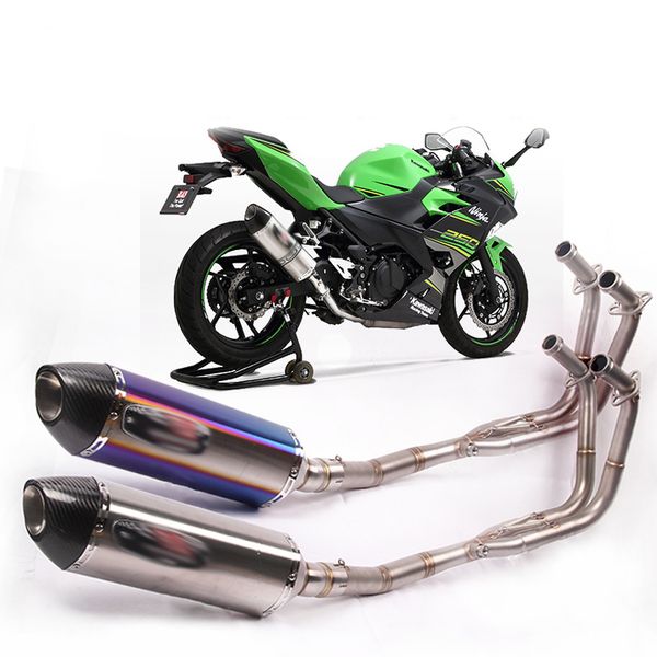 2018 2019 motorcycle exhaust full system slip-on for ninja ninja 400 z400 modified titanium alloy full exhaust pipe
2018 2019 motorcycle exhaust full system slip-on for ninja ninja 400 z400 modified titanium alloy full exhaust pipe
