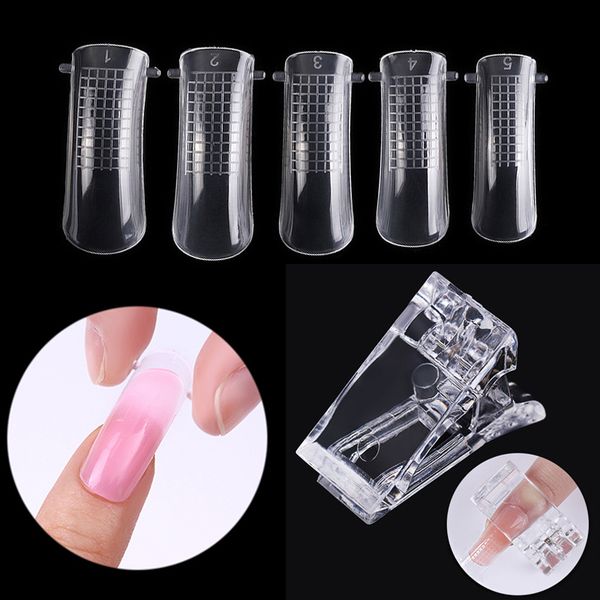 20/100pcs quick building poly gel mold false nail tips nail art uv builder gel fake nails manicure extension kit, Red;gold
20/100pcs quick building poly gel mold false nail tips nail art uv builder gel fake nails manicure extension kit, Red;gold