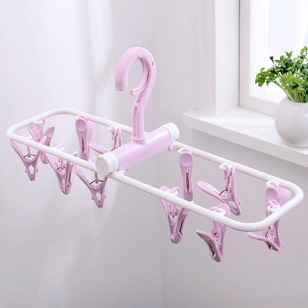 12 clip folding drying rack laundry underwear socks clip multi-functional clothes rack plastic portable cloth drying rack
12 clip folding drying rack laundry underwear socks clip multi-functional clothes rack plastic portable cloth drying rack