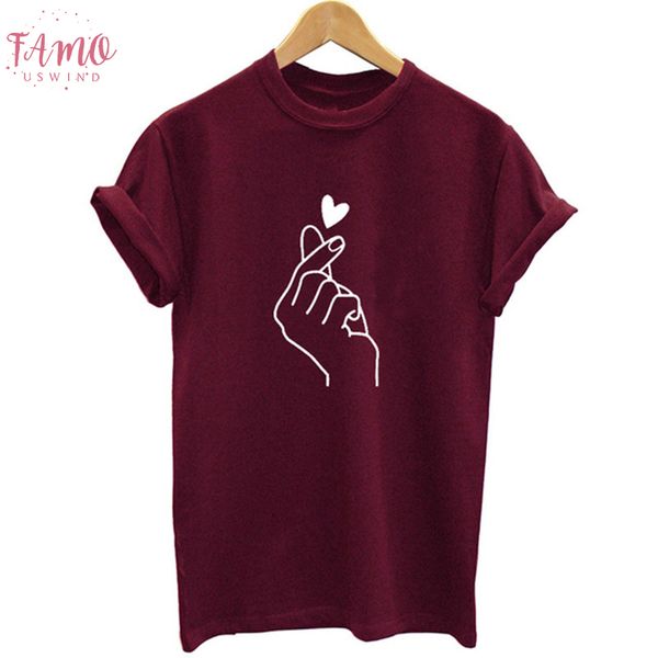 new arrival women t shirt graphic love hand funny summer tee shirt femme hipster tshirt, White 
new arrival women t shirt graphic love hand funny summer tee shirt femme hipster tshirt, White