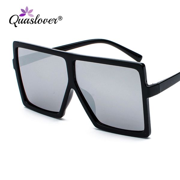 quaslover big frame shades sunglasses square vintage women sunglasses fashion oversized sun glasses uv400, White;black
quaslover big frame shades sunglasses square vintage women sunglasses fashion oversized sun glasses uv400, White;black
