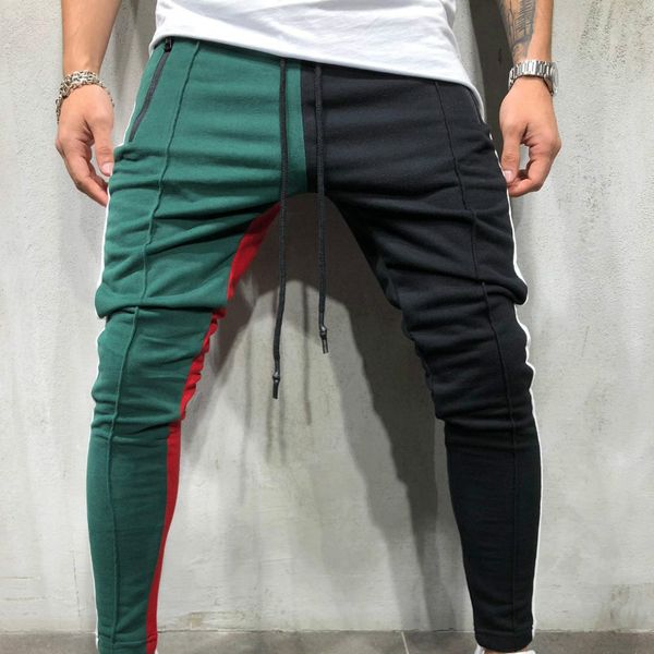 зимняя мужская одежда стильный хип-хоп slim fit брюки цвета пэчворк хай-стрит рэп танцы карандаш брюки, Black
зимняя мужская одежда стильный хип-хоп slim fit брюки цвета пэчворк хай-стрит рэп танцы карандаш брюки, Black