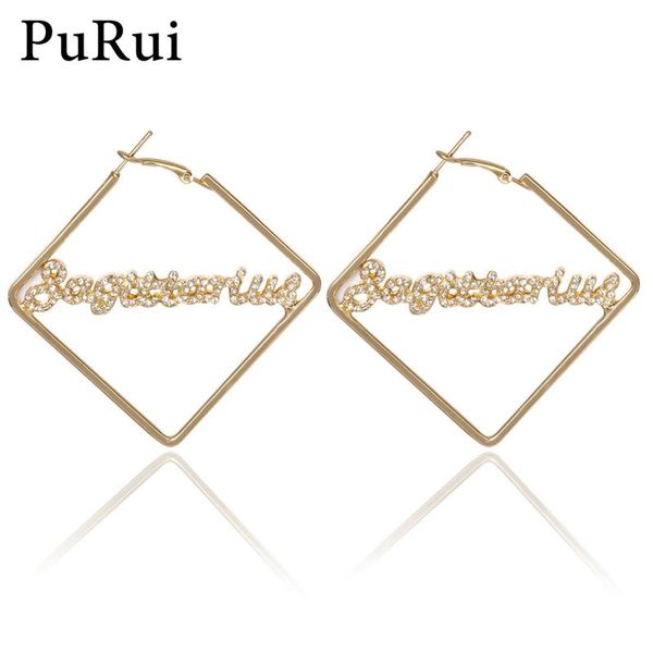 purui exaggerated punk hoop earrings for women geometric statement retangle gold color metal earrings fashion jewelry accessorie, Golden;silver
purui exaggerated punk hoop earrings for women geometric statement retangle gold color metal earrings fashion jewelry accessorie, Golden;silver