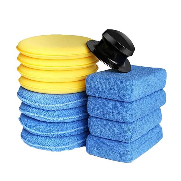 13pcs soft microfiber car wax applicator pad polishing sponge set for apply and remove wax auto care car modeling maintenance
13pcs soft microfiber car wax applicator pad polishing sponge set for apply and remove wax auto care car modeling maintenance