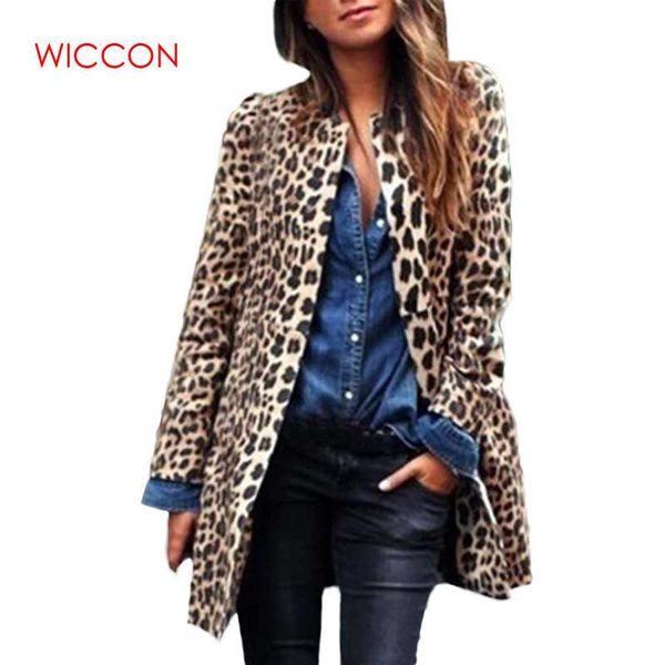 women leopard winter warm new fashion coat cardigan leopard printed long coats for women casual outwear chaqueta mujer, Black;brown
women leopard winter warm new fashion coat cardigan leopard printed long coats for women casual outwear chaqueta mujer, Black;brown