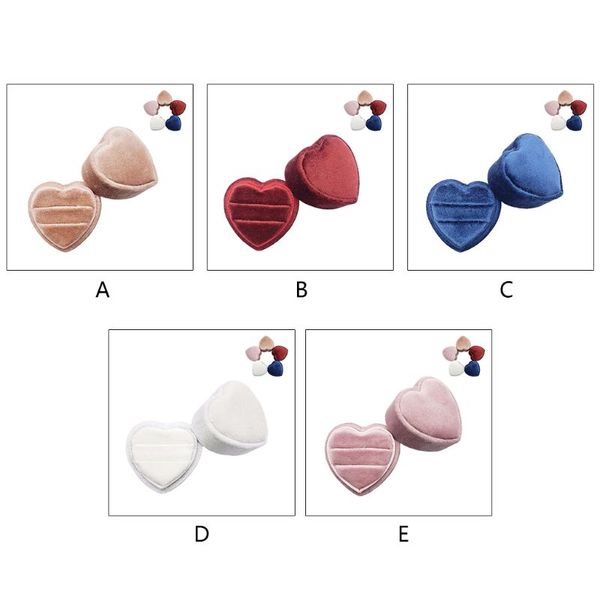heart shape velvet ring box double ring display holder with detachable lid storage box holder for wedding, Pink;blue
heart shape velvet ring box double ring display holder with detachable lid storage box holder for wedding, Pink;blue