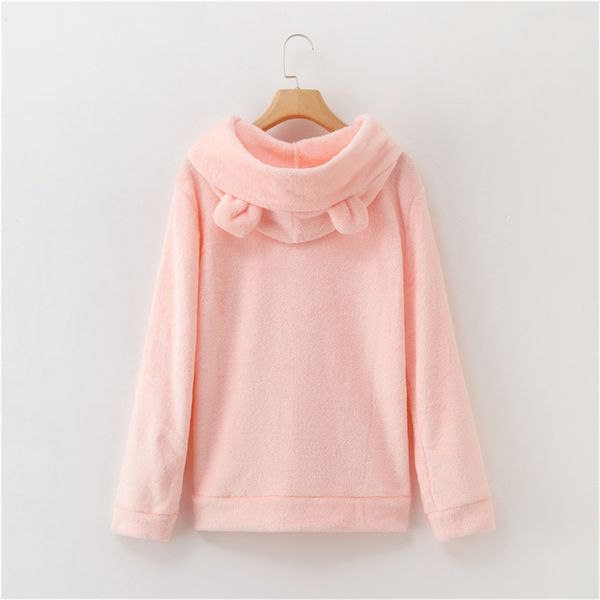 bears ears hoodies women teddy sweatshirt kawaii long sleeve autumn winter warm fluffy cat casual hooded pullover moletom, Black
bears ears hoodies women teddy sweatshirt kawaii long sleeve autumn winter warm fluffy cat casual hooded pullover moletom, Black